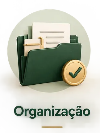 Ilustração de organização